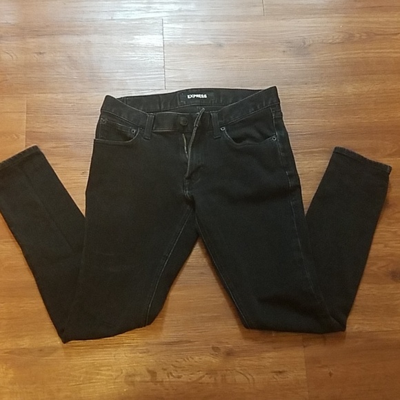 Express Other - Men's Black Express Skinny Jeans